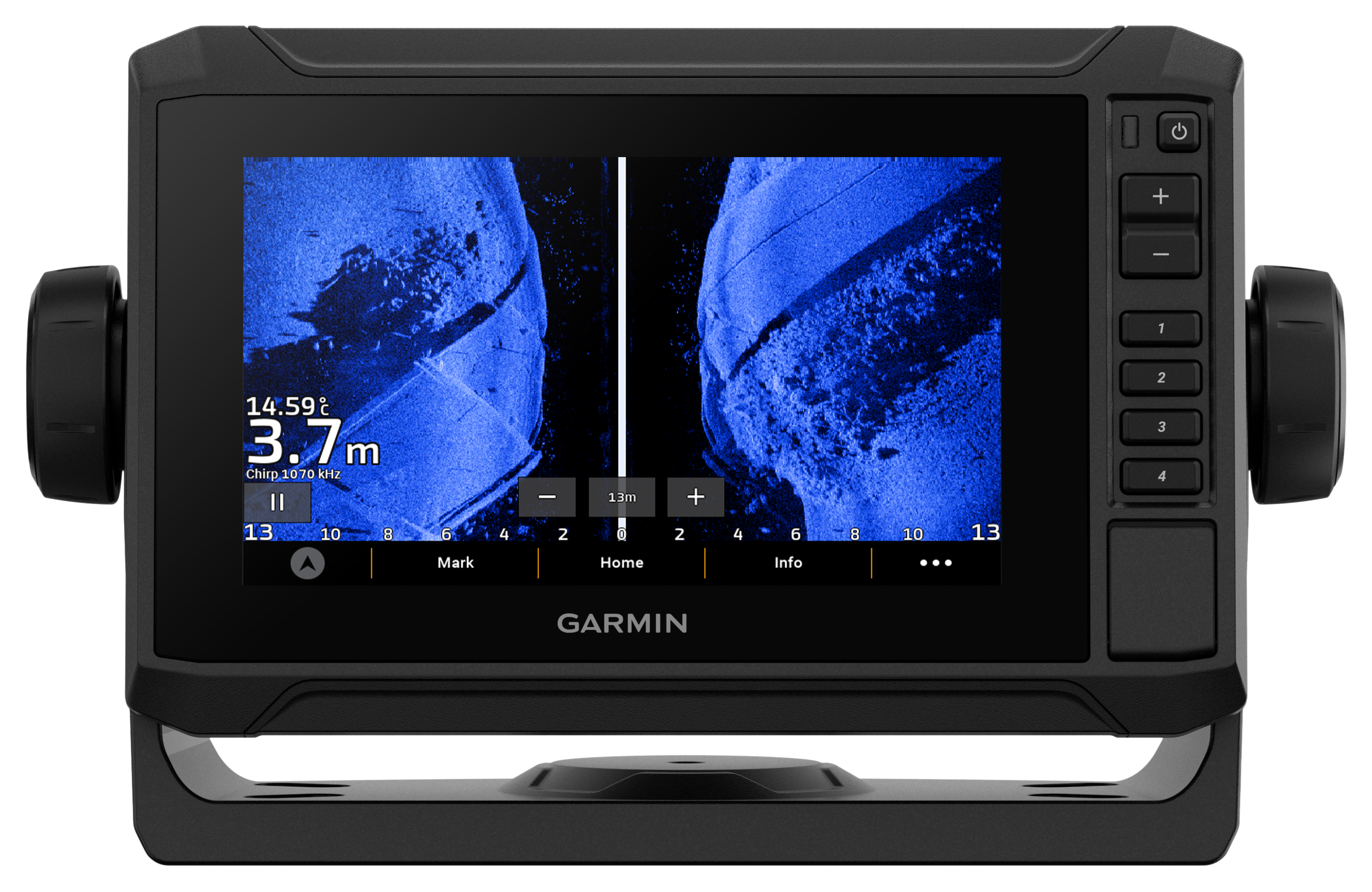 Garmin ECHOMAP UHD2 Touch 64sv Fish Finder/Chartplotter Combo Bass
